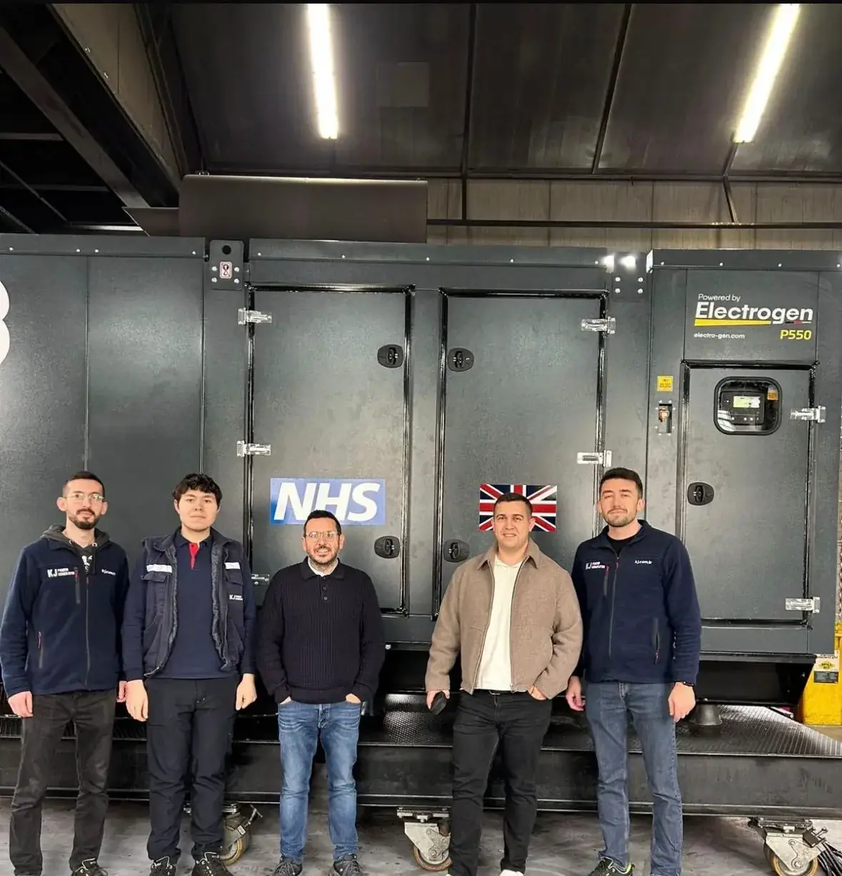 FW Power Generators Ltd Secures Major NHS Contract for Bespoke 550 kVA Generator