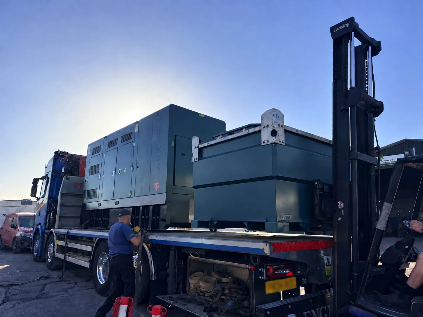 FW Power Supplies a 500 kVA Blackwell Generator to a Gloucestershire Timber Company