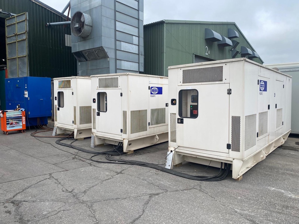 Multiple FG Wilson diesel generators at FW Power